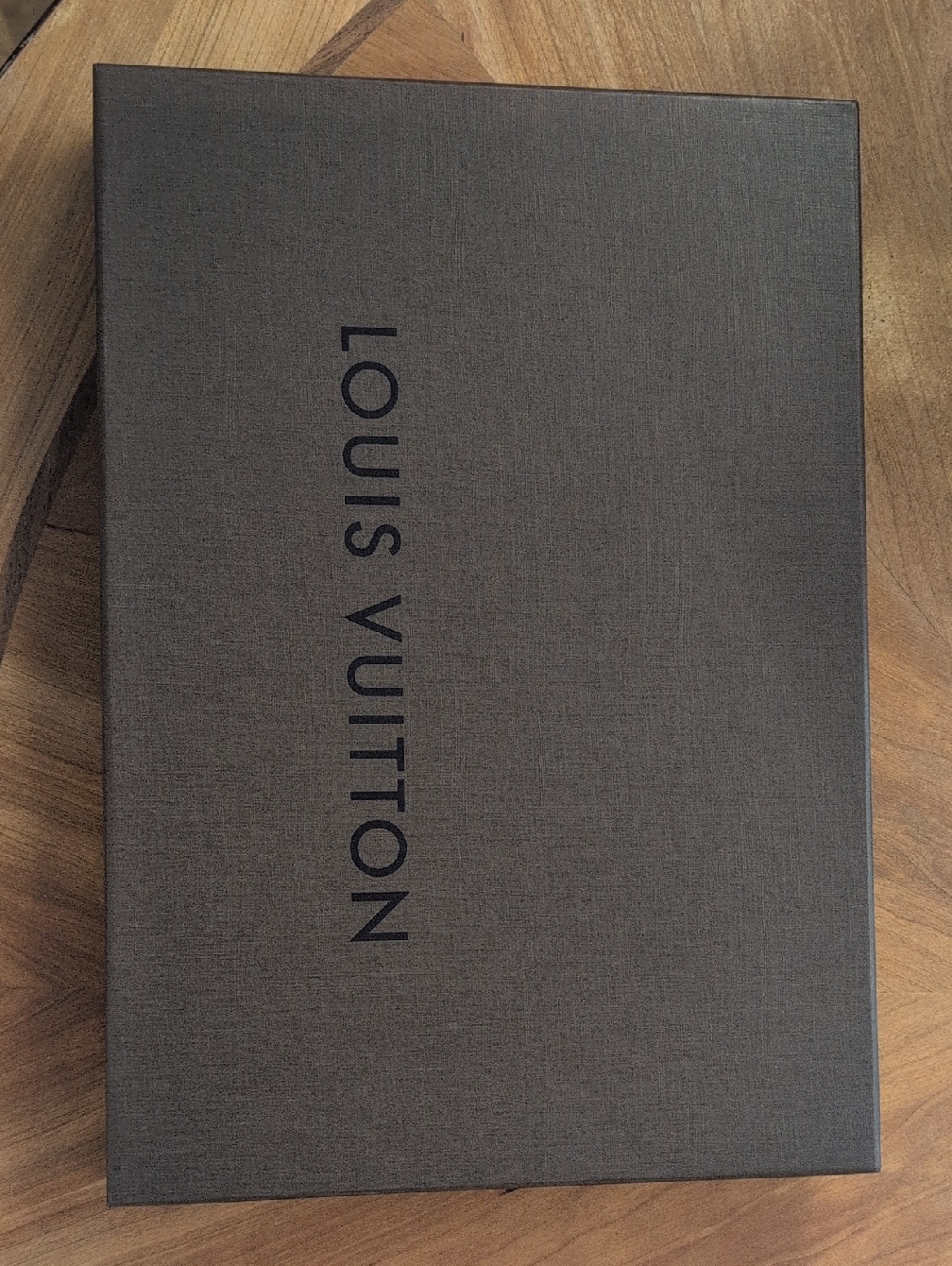 Louis Vuitton Brown Presentation Box With Logo